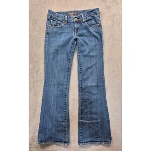 Fidelity Denim Jason Trotzuk Womens 26x34 Bootcut Jeans Blue 100% Cotton